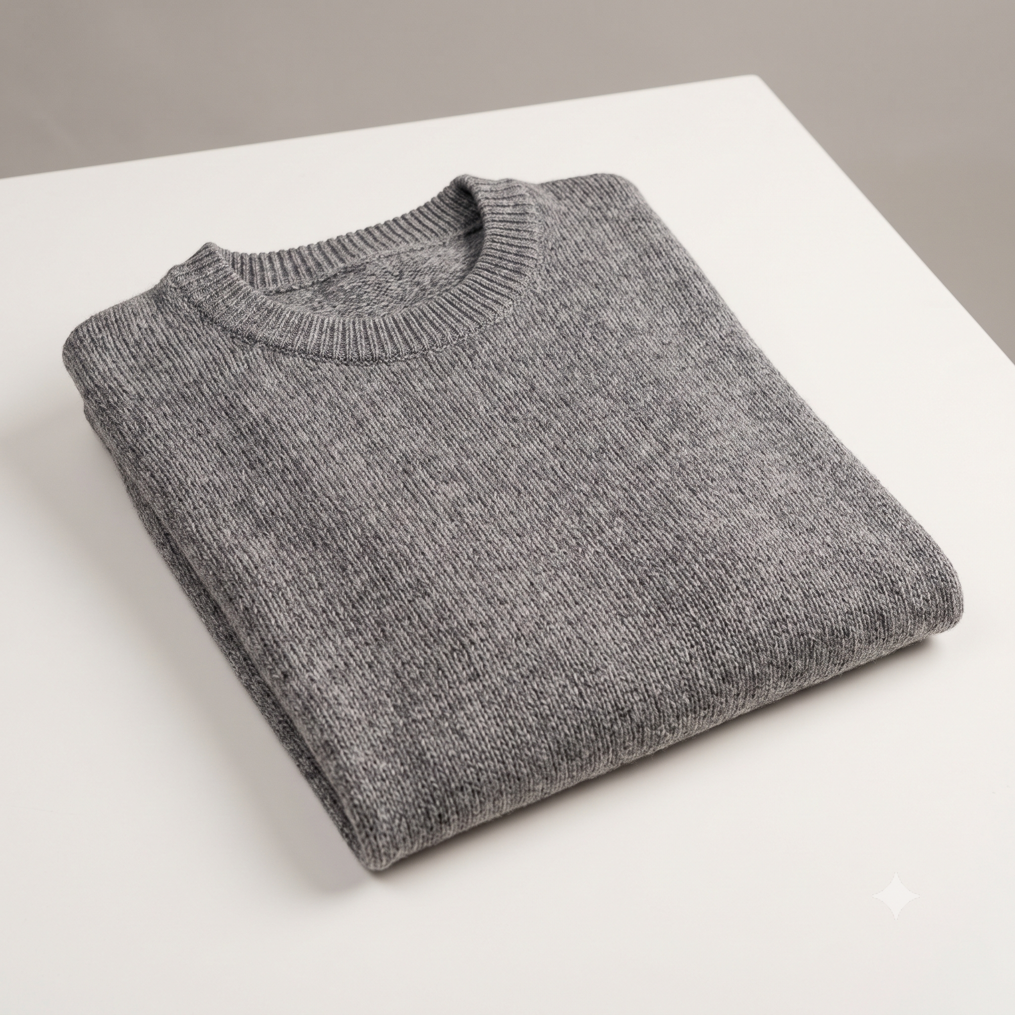 Knitted Crewneck Sweater